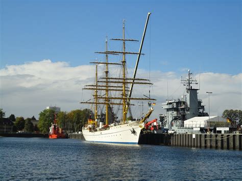 Segelschiff Gorch Fock Schulschiff Kostenloses Foto Auf Pixabay Pixabay