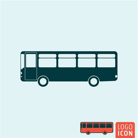 Bus Icon Isolated 557379 Vector Art At Vecteezy