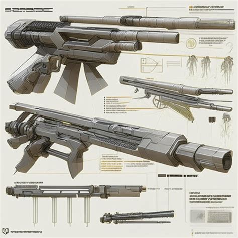 Futuristic sniper rifle by Pickgameru on DeviantArt