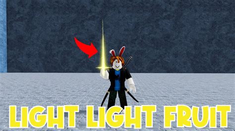 LIGHT LIGHT FRUIT Made Me OVERPOWERD In Blox Fruits Roblox YouTube