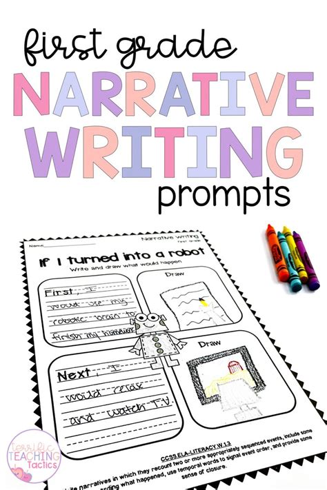 Narrative Writing Prompts For Th Graders