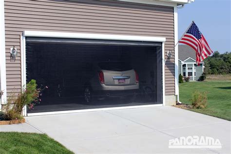 Panoramaultra Retractable Garage Screens Stoett Garage Screen Door Garage Doors