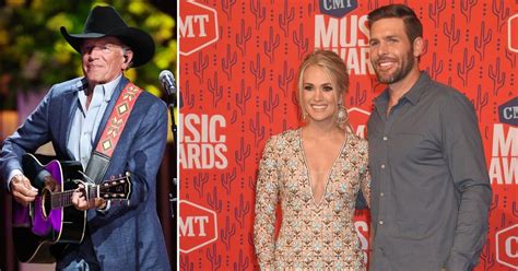 George Strait Played Marriage Counselor To Carrie Underwood Mike