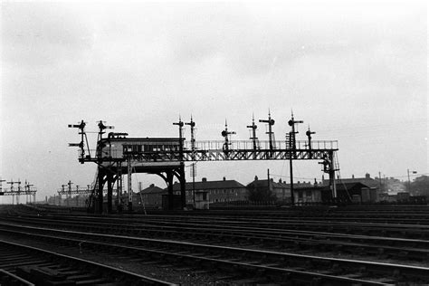 The Transport Library British Railways Scene Signal Box And Gantries