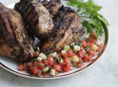 Grilled Jerk Chicken Breasts With Watermelon Salsa Recipe Of The Day