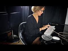 Slutty Blonde Boss Empties The Staff Balls Before Leaving The Office