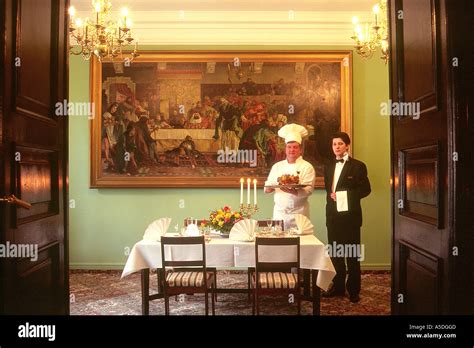 Krakow Wierzynek Restaurant Stock Photo Alamy