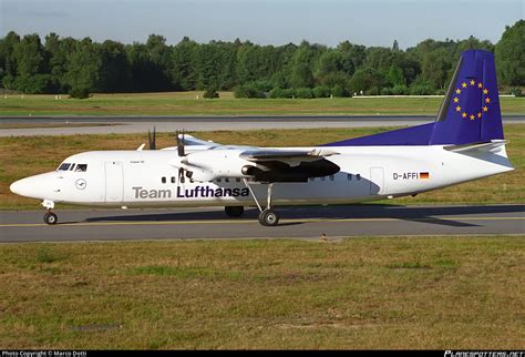 D Affi Team Lufthansa Fokker F Mark Photo By Marco Dotti