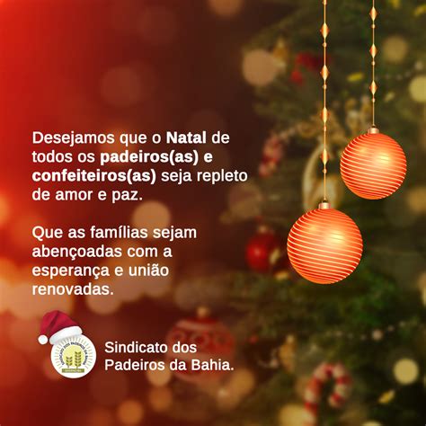 Mensagem De Natal Sindpad Ba Sindicato Dos Padeiros Da Bahia