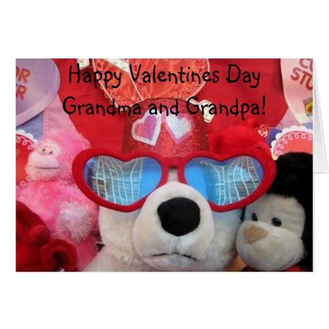 Grandparents valentine card | Zazzle