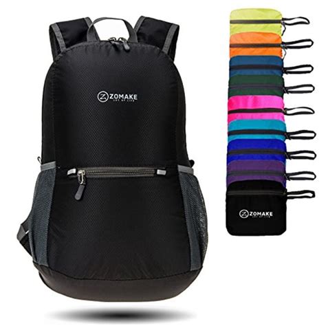 ZOMAKE Ultra Lightweight Foldable Backpack Water Resistant Hiking