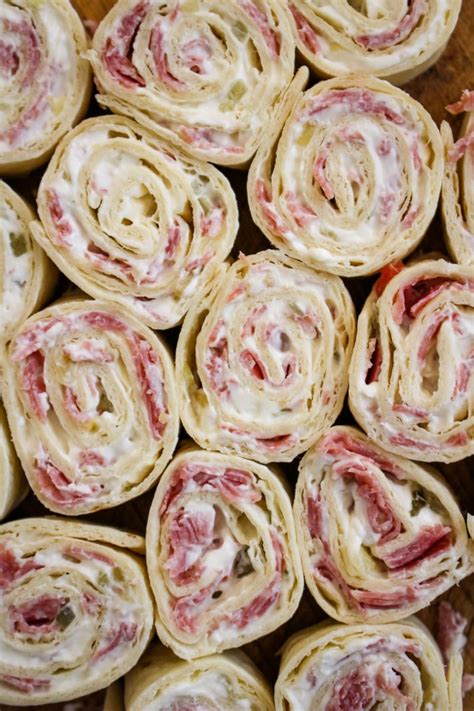 Salami Pinwheels The Two Bite Club