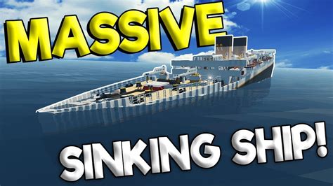 Biggest Sinking Ship So Far Stormworks Build And Rescue Gameplay