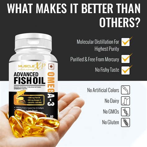 Buy Musclexp Advanced Fish Oil Double Strength Omega Mg