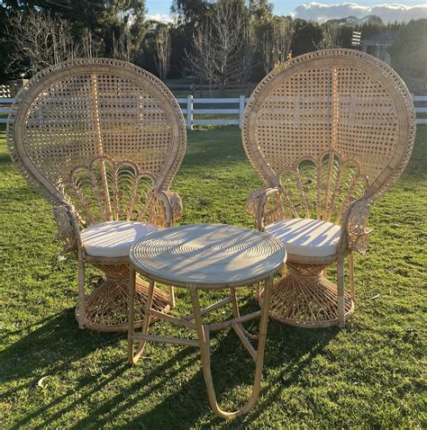 Natural Rattan Peacock Chair A Day To Remember Event Hire