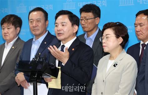 독재적 발상 놀부 심보민주당 양평고속도로 백지화 원희룡 맹공