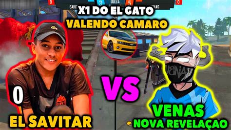 EL SAVITAR VS VENAS NOVA REVELAÇÃO ESSE X1 PEGOU FOGO X1 DO EL GATO