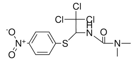 1 1 DIMETHYL 3 2 2 2 TRICHLORO 1 4 NITRO PHENYLSULFANYL ETHYL UREA