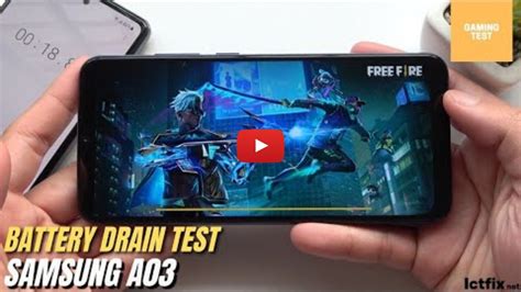 Samsung Galaxy A03 Test Game Free Fire Unisoc T606 3GB RAM ICTfix