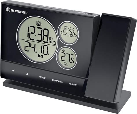 Bresser Draadloos Weerstation Bf Pro Met Projector Zwart Bol