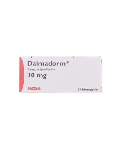 Dalmadorm 30mg Tabletter 30stk Apotek 1