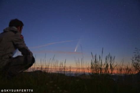 O cometa mais brilhante dos últimos 7 anos que pode ser visto a olho