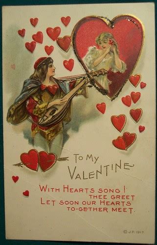 Vintage Valentine S Day Postcard Dave Flickr