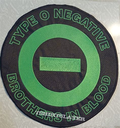 Type O Negative Embroidered Back Patch TShirtSlayer TShirt And