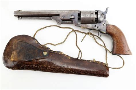 Colt 1851 Navy Revolver with Holster / Sold | Civil War Artifacts - For Sale in Gettysburg