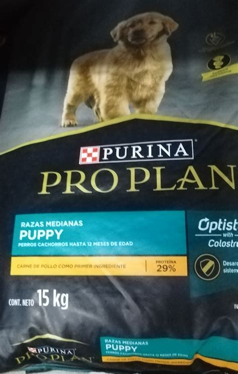 7613287028549 Pro Plan Cachorro Raza Mediana Pollo 15kg