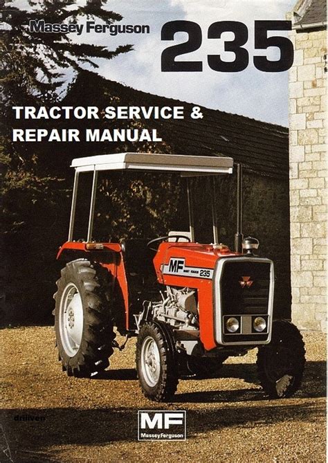 Massey Ferguson Mf235 Workshop Service Manual 183pg With Mf 235 Tractor