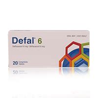 Defal 6Mg Tablets 20'S | Wellcare Online Pharmacy - Qatar | Buy ...