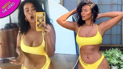 Maya Jama Looks Sensational As She Flashes The Flesh In Naked Illusion