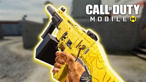 We Finally Unlocked The Gold Camo On The Best Smg In Cod Mobile Youtube