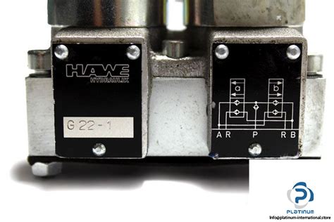 HAWE G22 1 SOLENOID OPERATED DIRECTIONAL SEATED VALVE Platinum