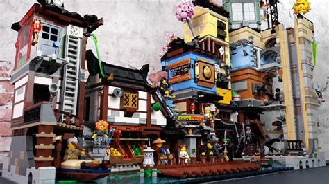 Setting the LEGO Ninjago City Docks with Ninjago City