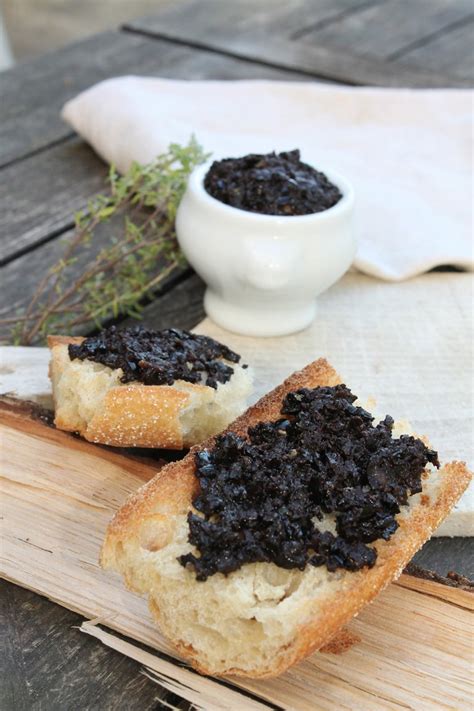 Recette Tapenade Noire Marie Claire