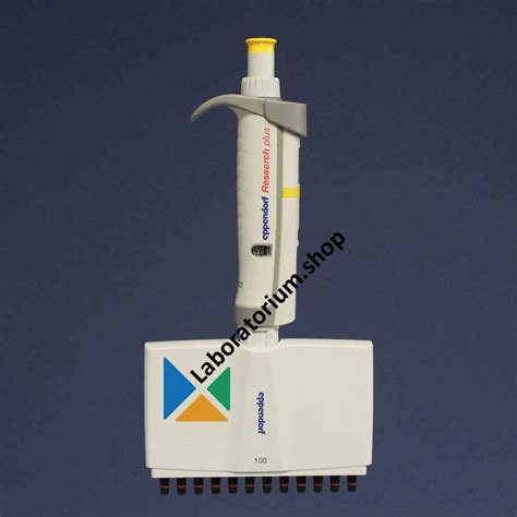 12 channel pipette 10 100 µL eppendorf Research plus variable volume