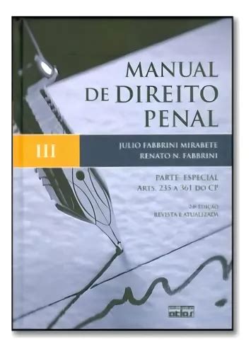 Manual De Direito Penal V Parte Especial De Mirabete Julio