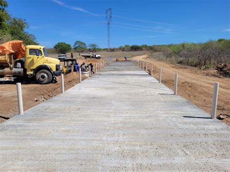 Construção Da Passagem Molhada Do Sítio Pereiros Segue Em Ritmo