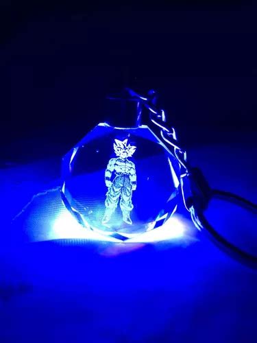 Llavero Led Rgb Goku Ultra Instinto Dragon Ball Super En L Zaro