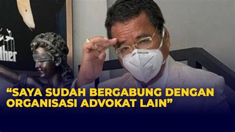 Terkuak Hotman Paris Keluar Dari Peradi Gabung Advokat Lain Youtube