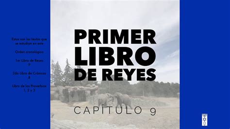 Primer Libro De Reyes Youtube