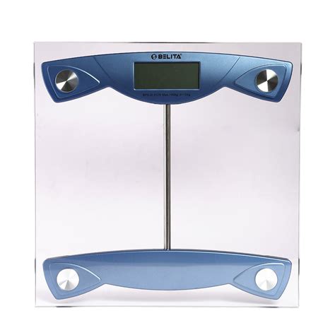 Belita 1123 Digital Personal Weighing Scale Clear Health