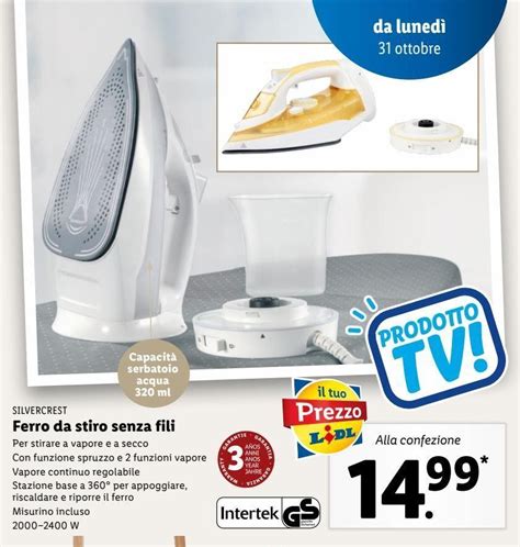 Ferro Da Stiro Senza Fili Offerta Di Lidl