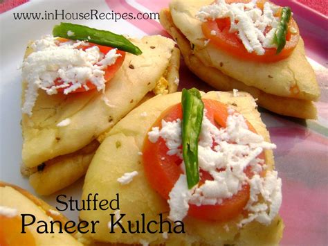 Paneer Kulcha Recipe Stuffed Delhi Style Video InHouseRecipes