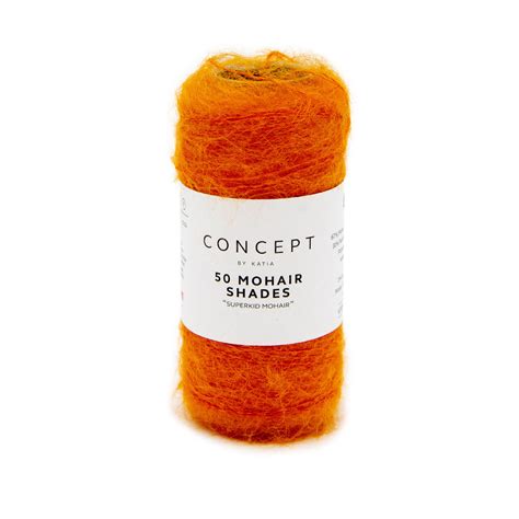 Katia Concept 50 Mohair Shades 48 Oranje Wolwinkel VAN DRAAD