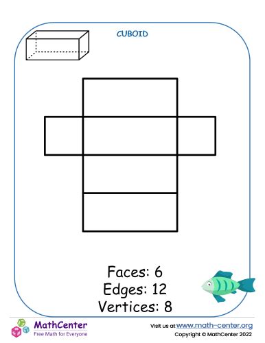 Nets to cut - cuboid | Learning Pages | Math Center