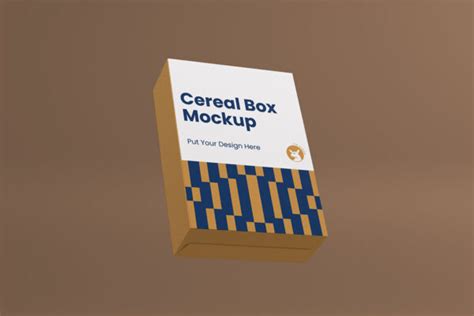 Cereal Box Mockup Free Download Creativetacos