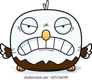 Cartoon Illustration Bald Eagle Looking Angry Stock Vector (Royalty Free) 1071766709 | Shutterstock